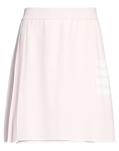 Thom Browne Woman Mini Skirt Light Pink Size 10 Viscose, Polyester