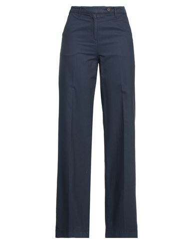 Massimo Alba Woman Pants Navy Blue Size 0 Cotton, Lyocell