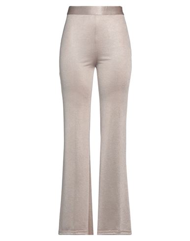 Isabelle Blanche Paris Woman Pants Sand Size S Acetate, Polyamide, Polyester In Beige