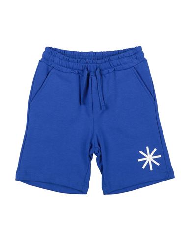 MANUEL RITZ MANUEL RITZ TODDLER BOY SHORTS & BERMUDA SHORTS BRIGHT BLUE SIZE 6 COTTON