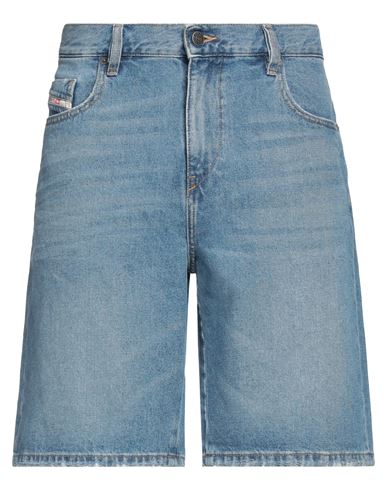 Diesel Man Denim Shorts Blue Size 36 Cotton