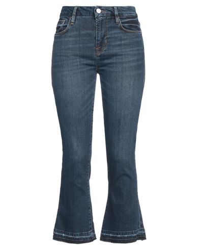 Frame Woman Denim Pants Blue Size 28 Cotton, Polyester, Elastane