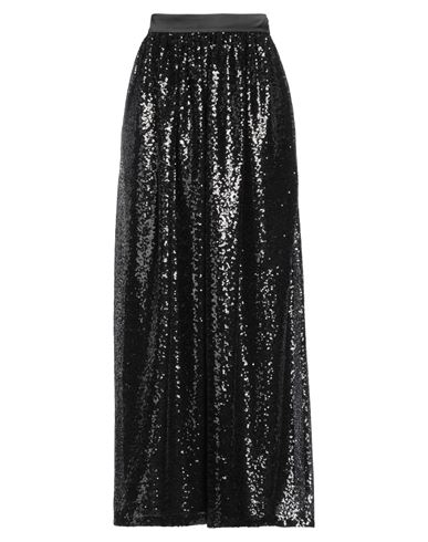 Shop Emporio Armani Woman Maxi Skirt Black Size 16 Polyester
