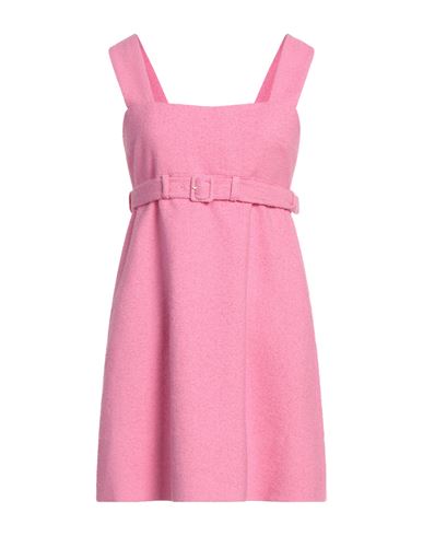 Patou Woman Mini Dress Pink Size 6 Cotton, Polyamide, Viscose, Linen, Elastane