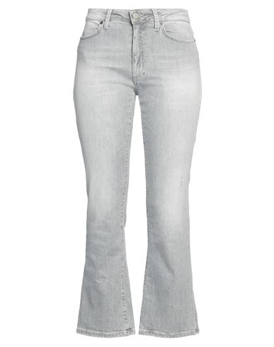 Dondup Woman Jeans Grey Size 29 Cotton, Elastane