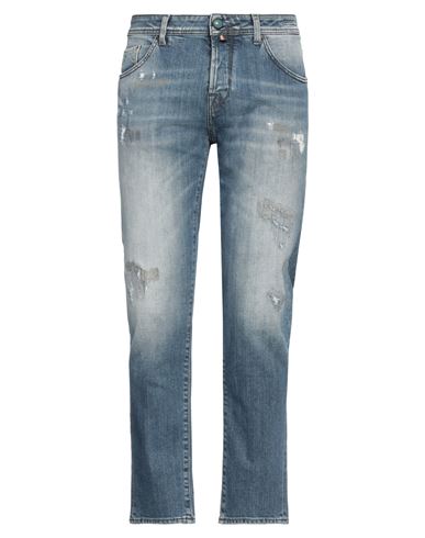 Jacob Cohёn Man Jeans Blue Size 35 Cotton, Elastane