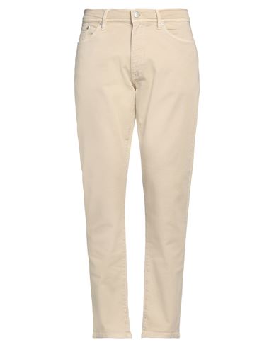 Gant Man Jeans Beige Size 31w-32l Cotton, Elastane