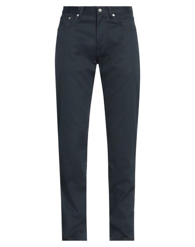 Gant Man Pants Midnight Blue Size 35w-34l Cotton, Polyester, Elastane