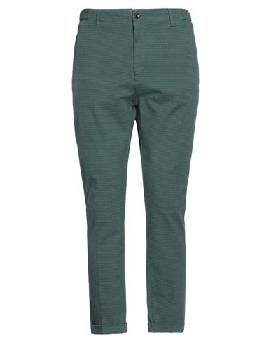 Harmont & Blaine Man Pants Lead Size 32 Cotton, Elastane In Green