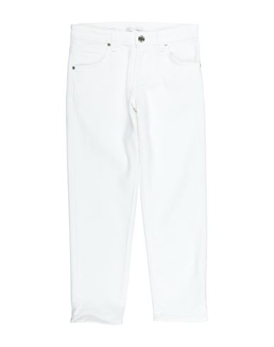 L:ú L:ú By Miss Grant Toddler Girl Jeans White Size 6 Cotton, Elastane In White