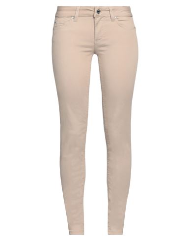 Liu •jo Woman Jeans Sand Size 27w-30l Cotton, Polyester, Elastane In Beige