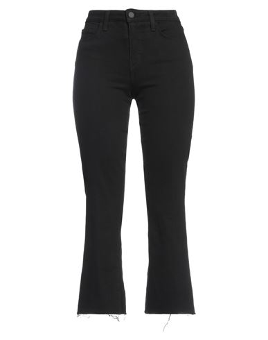 L Agence L'agence Woman Jeans Black Size 30 Cotton, Polyester, Elastane