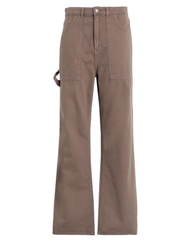 Only Woman Denim Pants Light Brown Size 25w-32l Cotton In Beige