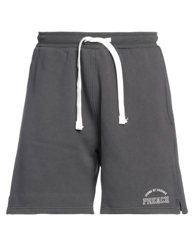 Preach Man Shorts & Bermuda Shorts Lead Size S Cotton In Grey