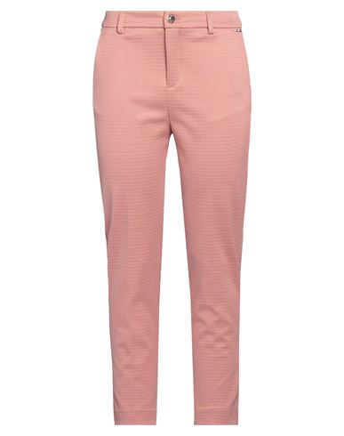 Liu •jo Woman Pants Salmon Pink Size 4 Polyester, Polyamide, Elastane In Pink