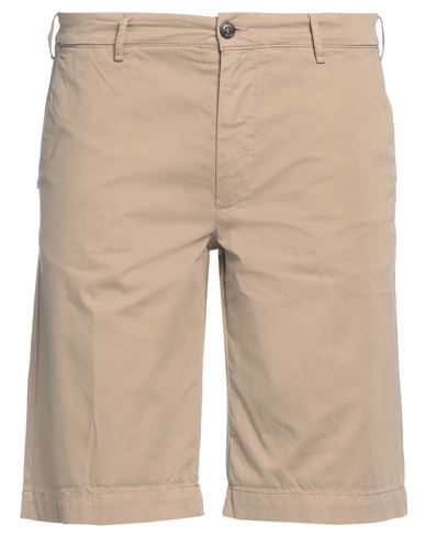 40weft Man Shorts & Bermuda Shorts Beige Size 26 Cotton