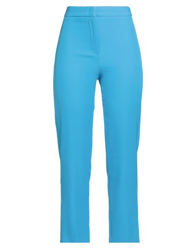 Compagnia Italiana Woman Pants Azure Size 4 Polyester, Elastane In Blue