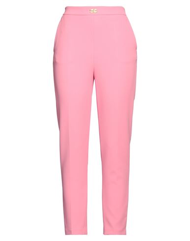 Elisabetta Franchi Woman Pants Pink Size 6 Polyester, Elastane