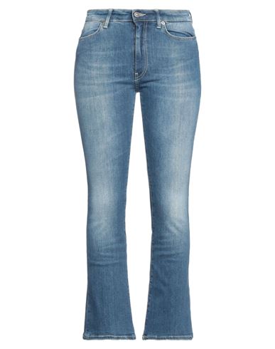 Dondup Woman Jeans Blue Size 24 Organic Cotton, Elastane