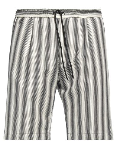 Briglia 1949 Man Shorts & Bermuda Shorts Black Size 32 Cotton, Linen