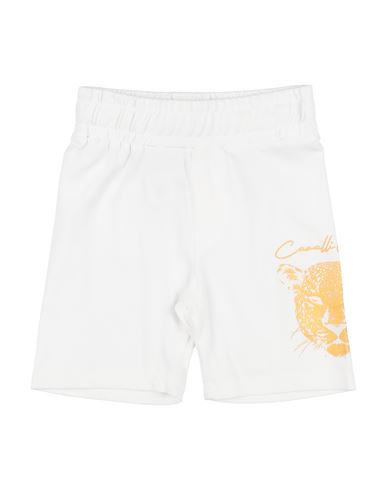 Cavalli Class Junior Toddler Girl Shorts & Bermuda Shorts White Size 6 Cotton, Elastane In White