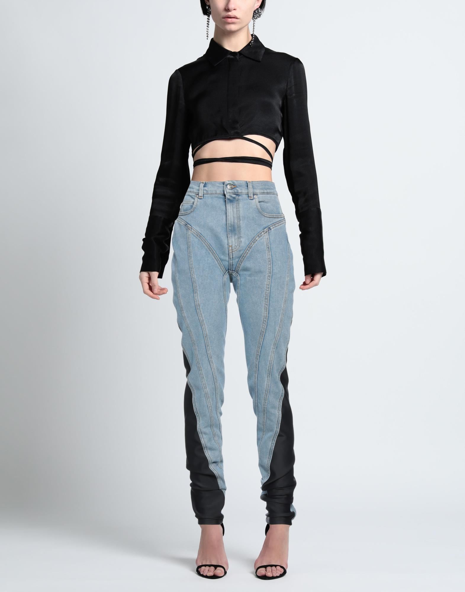  Mugler - Hosen & Röcke - Jeanshosen - On Yoox.com 