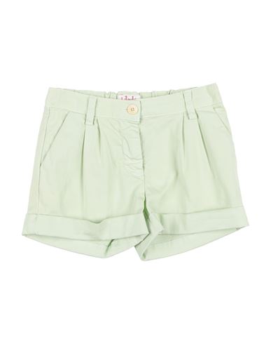 Il Gufo Toddler Girl Shorts & Bermuda Shorts Light Green Size 4 Cotton, Elastane In Green