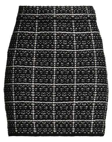 Vero Moda Woman Mini Skirt Black Size L Acrylic, Nylon
