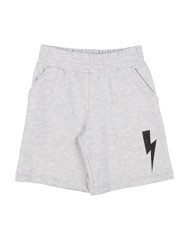 Neil Barrett Toddler Boy Shorts & Bermuda Shorts Light Grey Size 6 Cotton In Grey