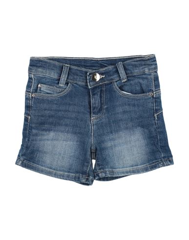 Shop Liu •jo Toddler Girl Denim Shorts Blue Size 7 Cotton, Elastane
