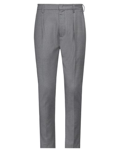 Dondup Man Pants Grey Size 29 Virgin Wool, Elastane In Gray