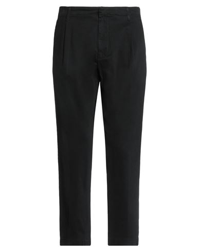 Dondup Belt Loop Casual Pants In Black