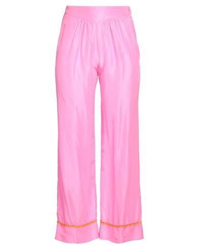 Forte Forte Forte_forte Woman Pants Fuchsia Size 00 Silk In Pink