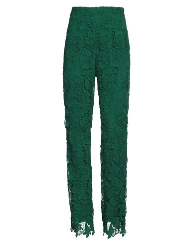 Max Mara Studio Woman Pants Green Size 8 Cotton, Polyester