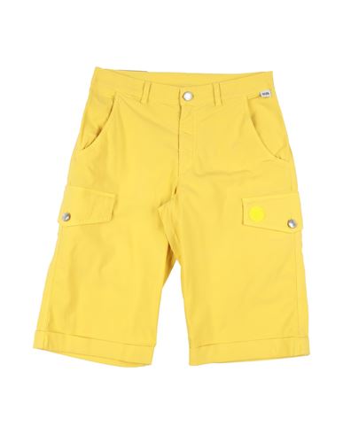 Shop Gcds Mini Toddler Boy Shorts & Bermuda Shorts Yellow Size 6 Cotton, Elastane