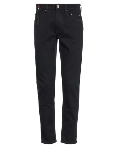 Siviglia Man Pants Midnight Blue Size 32 Cotton, Polyester, Elastane In Blue