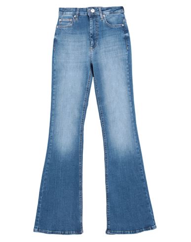 Only Woman Jeans Blue Size M-32l Cotton, Recycled Polyester, Recycled Cotton, Elastane