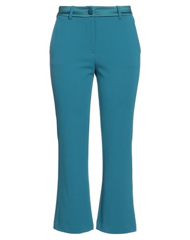 Susy-mix Woman Pants Deep Jade Size Xs Polyester, Elastane In Green