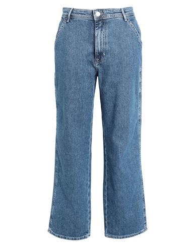 Shop Only Woman Jeans Blue Size 31w-30l Cotton, Elastomultiester