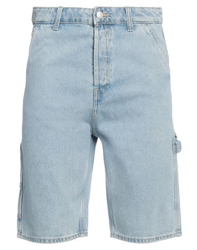 Only & Sons Man Denim Shorts Blue Size L Cotton