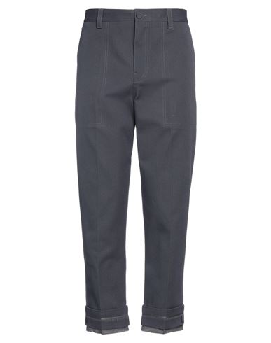 Shop Dior Homme Man Pants Navy Blue Size 32 Cotton, Silk