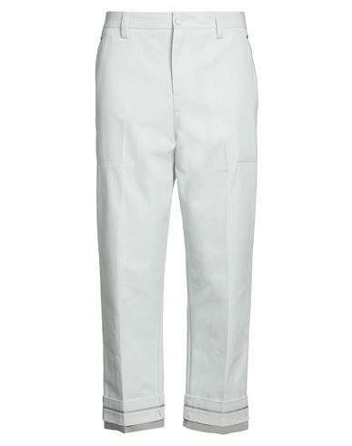 Dior Homme Man Pants Light Grey Size 36 Cotton, Silk