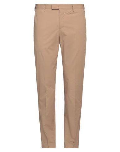Pt Torino Man Pants Sand Size 38 Cotton, Elastane In Beige