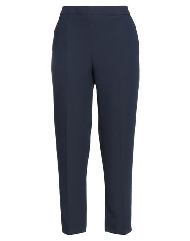 Sandro Ferrone Woman Pants Midnight Blue Size 8 Polyester