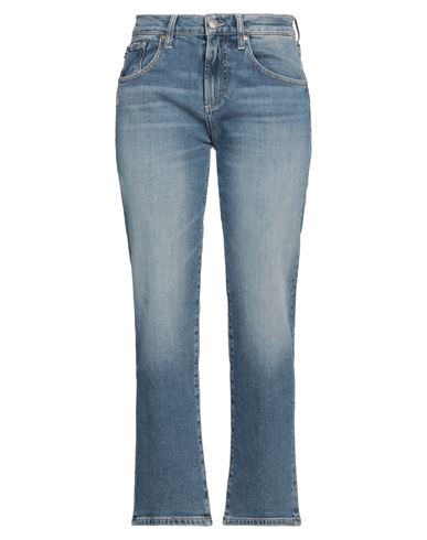 Ag Jeans Woman Jeans Blue Size 27 Cotton, Elastane