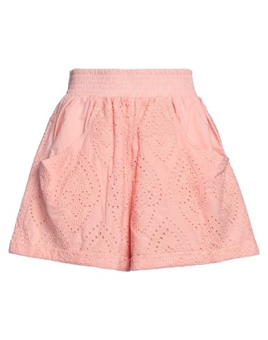 Forte Dei Marmi Couture Elasticated-waistband Lace Shorts In Pink