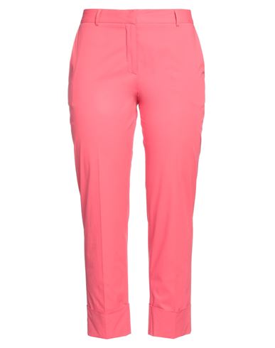 Antonelli Woman Pants Fuchsia Size 10 Cotton, Elastane In Pink