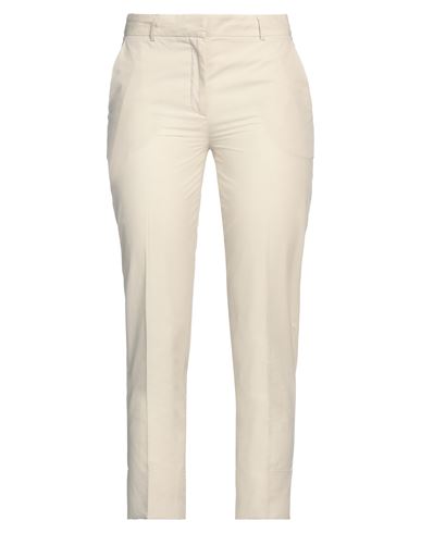 Antonelli Woman Pants Ivory Size 2 Cotton, Elastane In White
