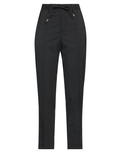 Briglia 1949 Woman Pants Black Size 4 Virgin Wool, Polyester, Elastane