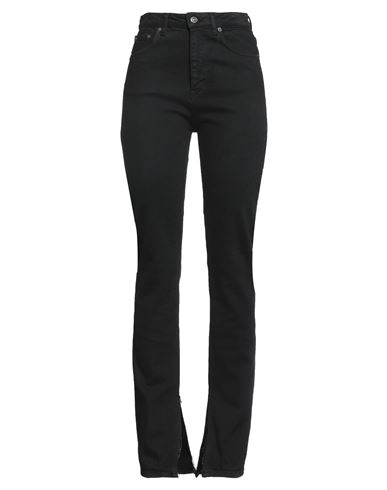 Dondup Woman Jeans Black Size 28 Cotton, Elastane